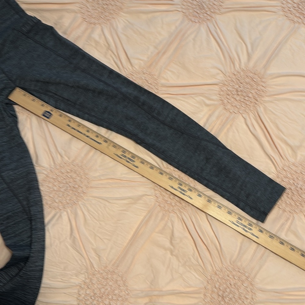 Athleta Chaturanga Gray Spacedye Leggings with Pockets - Picture 12 of 12